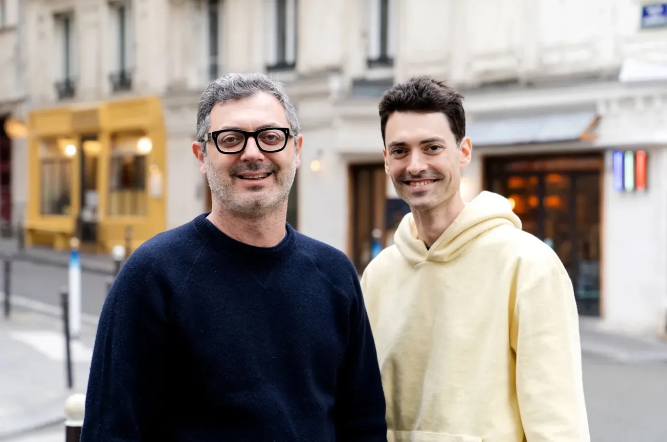 Lydia co-founders Cyril Chiche (left) and Antoine Porte